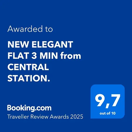 New Elegant Flat 3 Min From Station. *